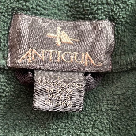 Antigua Green Bay Packer Zip-Up Sweater - Picture 7 of 7